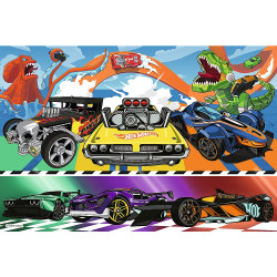PUZZLE TREFL 100 HOT WHEELS MASINILE DE CURSE - Img 2