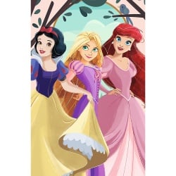 PUZZLE TREFL 100 TREFL PREMIUM PLUS KIDS DISNEY PRINCESS RELAXARE CU PRINTESELE CU POSTER - Img 3
