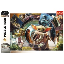 PUZZLE TREFL 1000 STAR WARS CALATORIA LUI GROGU - Img 3