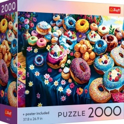 PUZZLE TREFL 2000 COLECTIA SUA GOGOSI COLORATE CU POSTER INCLUS