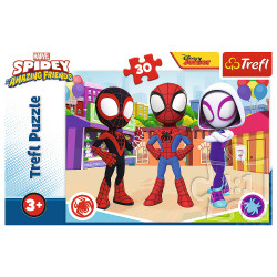 PUZZLE TREFL 30 SPIDAY CEI 3 PRIETENI - Img 3