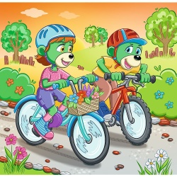 PUZZLE TREFL 3IN1 INTALNIREA FAMILIEI TREFELIK - Img 2