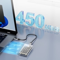 Rack Orico TC10-MS pentru SSD mSATA, Transparent - Img 7