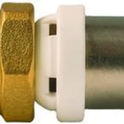 Racord Drept Pexal / Multistrat cu Filet Exterior Ø20 - M20/27, Compatibil Profile U, H, TH, Certificare NF 545, Vizor Control