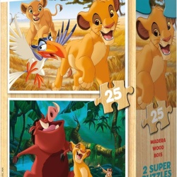 Regele Leu - puzzle 2x25 piese - Img 4