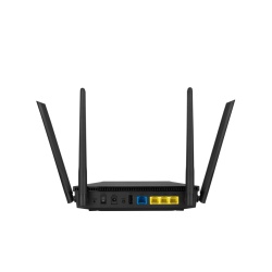 Router ASUS RT-AX1800U, 574+1201Mbps, 802.11 a/b/g/n/ac/ax, IPv4, IPv6, 1x Gigabit WAN, 3x Gigabit LAN, 1x USB2.0, 2.4GHz/5GHz, WPA3, WPA3, WPA3 , WPS, MU-MIMO, Negru - Img 3