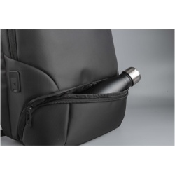 Rucsac laptop Serioux Smart Travel ST9588, rezistent la apa, port USB, 15.6″, Negru - Img 9