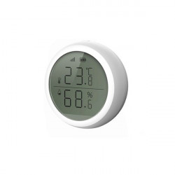 Senzor de temperatura si umiditate SmartWise Zigbee cu ecran LED (pentru eWeLink si Tuya)