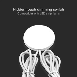 SENZOR SMART TOUCH DIMABIL PENTRU BANDA LED - ALB - Img 4