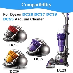 Set 2 filtre de protectie motor lavabile pentru aspiratoare Dyson DC37, DC39, DC28, DC53 Absolute / Animal, filtru HEPA conic reutilizabil, inlocuire cod Dyson 923413-01 - Img 4