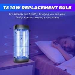 Set 2 Lămpi UV de Schimb FSL BL T8 F10W (Lungime 34.5 cm), Tuburi Neon pentru Lămpi Electrice Anti-Insecte / Țânțari - Img 4