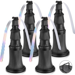 Set 4 ventilatoare anti-muste si insecte pentru masa Typec, aparat portabil si silentios pentru alungat mustele, protectie mancare terasa, picnic, restaurant, gratar si casa