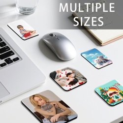 Set 50 Magneți Personalizabili Typec, Formă Dreptunghiulară 7.5 x 5.5 cm (2.95 x 2.16 inch), Cu Suport Magnetic Puternic, Blank-uri DIY pentru Cadouri și Decor Suport Frigider - Img 4