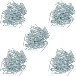 Set 500 cuie din sarma de otel zincat cu cap rotund, 1.4 x 40 mm, pentru lemn, caramida si zidarie / beton