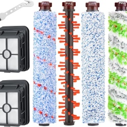 Set 6 Accesorii Fixbetter pentru Bissell CrossWave, 4 Perii și 2 Filtre, Compatibil 1713, 1785, 2225