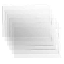Set 6 Folii FEP pentru Imprimante 3D ELEGOO Mars 5 Ultra, Mars 5 și Mars 4, 210 x 150 x 0,15 mm