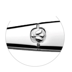 Set 6 lingurițe pentru espresso Lou Laguiole Jet, inox 18/0, finisaj lucios tip oglindă, 11 cm, Argintiu - Img 3
