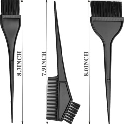 Set Profesional Vopsit și Decolorat Părul, 6 Piese, Bol Gradat, Pensule de Aplicare și Cleme de Păr, pentru Salon și Acasă - Img 5