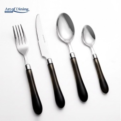 SET TACAMURI 24 PIESE, ALMA NEGRU