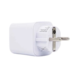 Shelly Plug M Gen3 – Wi-Fi + Bluetooth, Matter-compatible smart plug with energy monitoring, white - Img 3