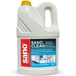 Solutie pentru curatat geamuri Sano Professional, 4l, uz profesional