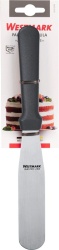 Spatulă profesională dreaptă și flexibilă pentru patiserie și bucătărie Westmark Master Line, 3 x 14 cm (lungime totală 26 cm), inox și plastic, Negru/Argintiu - Img 5