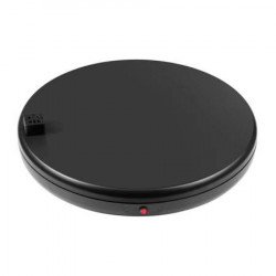 Stand de prezentare rotativ cu priza Puluz 45 cm (negru) - Img 3