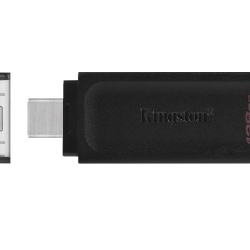 Stick memorie Kingston DataTraveler 70 128GB, USB 3.2 tip C, Black - Img 5
