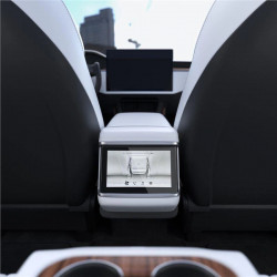 Sticla securizata Spigen Glas.tR Slim pentru Tesla Model X 2022 / Model S 2021 - Negru