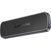 SUPORT AUTO Borofone "BH121" pt. SmartPhone, magnetic, fixare bord prin lipire, negru "6941991115271"