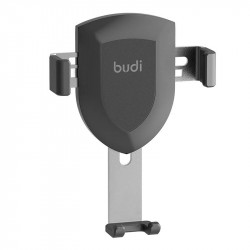 Suport auto Budi 500A pentru grila de ventilatie (negru)