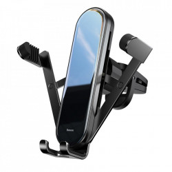Suport auto cu prindere in ornament ventilatie, Baseus Penguin , negru (SUYL-QE01)