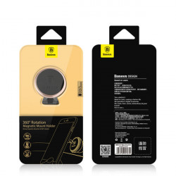 Suport auto magnetic pentru cockpit Baseus 360º (Overseas Edition) - argintiu - Img 2