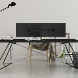Suport birou 2 monitoare NewStar FPMA-D550DDBLACK - Img 11
