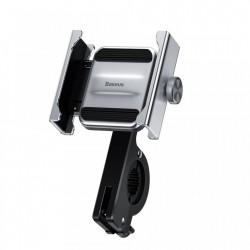 Suport telefon pentru bicicleta din metal , Baseus Knight , gri (CRJBZ-0S)