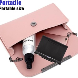 Suport Universal Negru pentru Telefon și Tabletă, Suport Reglabil și Pliabil de Birou sau Noptieră - Img 2