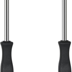 Șurubelniță Reglaj Carburator Profil "A" (A-Circle) pentru Motoare în 2 Timpi, Set 2 Bucăți (Cap Mare și Cap Mic), Oțel Inoxidabil Durificat, Mâner Ergonomic Marcat, pentru Motocoasă, Drujbă, Suflantă Frunze și Motosapă