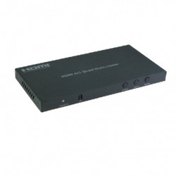 Switch HDMI Seamless, Multiviewer 4x1 Evoconnect HDS-841MV2, 1080P@60Hz, 5 moduri de afisare, cu telecomanda