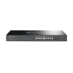 Switch TP-Link TL-SG2218, 16 porturi Gigabit, 2 Gigabit SFP, Fanless, Switching Capacity: 36 Gbps, Packet Forwarding Rate: 26.8 Mpps, Rack Mountable - Img 2