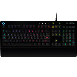 Tastatura Gaming G213, USB Port, Spill Resistance, Taste Mech-Dome, 5 Zone De Iluminare RGB, Negru