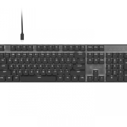 Tastatura Natec AMBERJACK, gri/negru