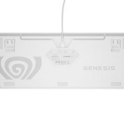 Tastatura WS Genesis Thor 230 TKL R alb - Img 5