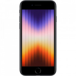 Telefon mobil Apple iPhone SE 3, 2022, 64GB, 5G, Midnight