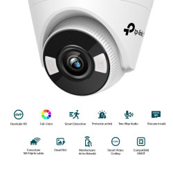 TP-LINK VIGI 4MP TURRET NTW CAMERA 4MM - Img 2