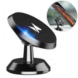 Wozinsky Suport magnetic universal cu prindere pe bordul masinii negru