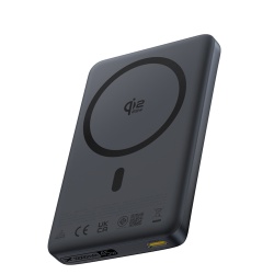 Acumulator extern Baseus PicoGo AM52 Slim Qi2.2 10.000 mAh, 45W, Magnetic, Negru