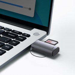 Adaptor Baseus Lite Series SD / TF USB card reader gri (WKQX060013) - Img 4