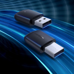 Adaptor dual band Ugreen placa de retea USB externa - WiFi 11ac AC650 negru (CM448) - Img 6