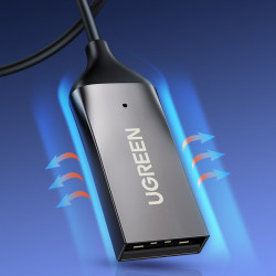 Adaptor jack Ugreen USB Wireless Bluetooth 5.0 AUX black (70601 CM309) - Img 2