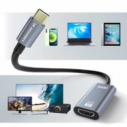 Adaptor Wozinsky WACH-01 USB-C - HDMI 4K 60Hz - Negru - Img 7